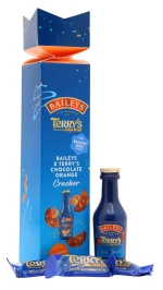Baileys - Terry's Chocolate Orange Liqueur 5cl 17% ABV Christmas Cracker