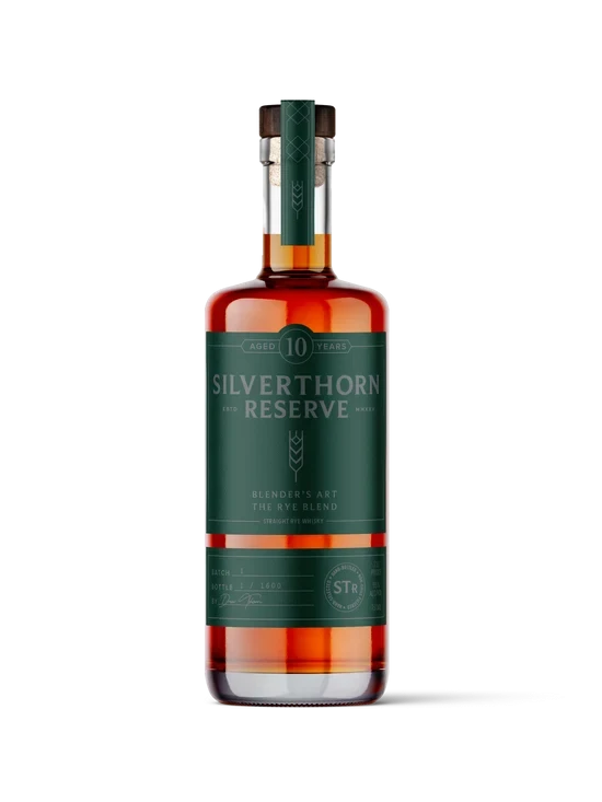 Silverthorn Reserve 10-Year Blended Rye (750ml)