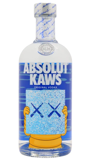 Absolut - Kaws 2026 Artist Edition Original Swedish Vodka 70cl 40% ABV