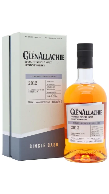 GlenAllachie - 14 year old Single Sauternes Cask Matured 2012 Whisky 70cl 59.8% ABV (UK Exclusive)