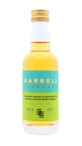 Barrell - Seagrass Cask Strength Rye Whiskey 5cl 60.1% ABV Miniature