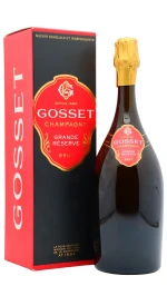 Gosset - Grande Reserve Brut Champagne 150cl 12% ABV (1.5 Litre Magnum)- (Gift Box)