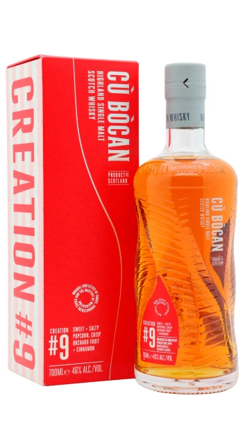 Cu Bocan - Creation #9 Sweet & Salty Popcorn Single Malt Scotch Whisky 70cl 46% ABV