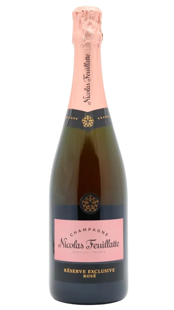 Nicolas Feuillatte - Reserve Exclusive Rose Champagne 75cl 12.5% ABV