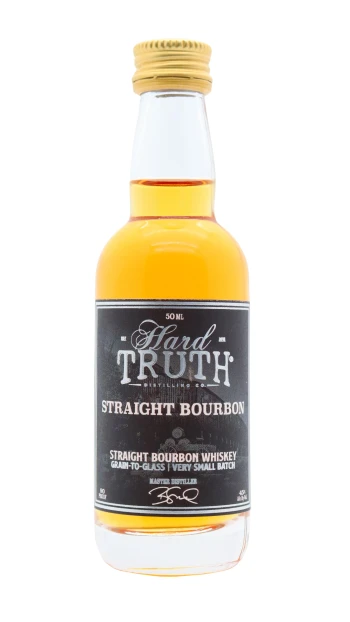 Hard Truth - Straight Bourbon Whiskey 5cl 45% ABV Miniature