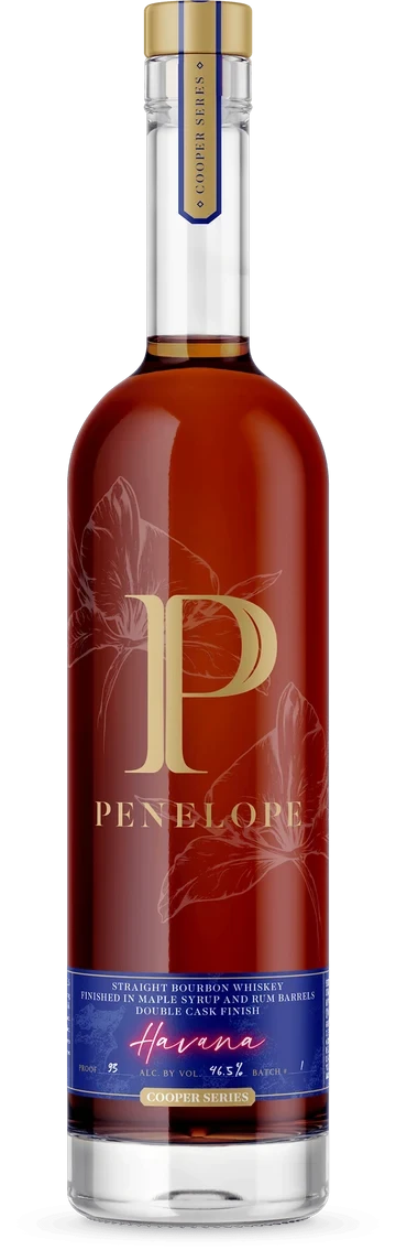 Penelope Cooper Series Havana Cuban Rum and Maple Barrel Finished Straight Bourbon Whiskey (750ml)