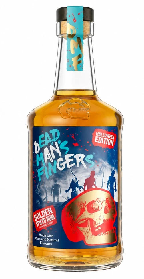 Dead Man's Fingers - Halloween 2026 Edition Golden Spiced Rum 70cl 32% ABV