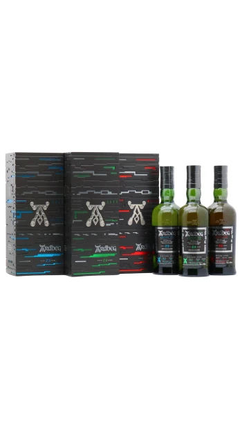 Ardbeg - Vintage _Y2K 1st- 2nd & 3rd Release Islay Single Malt Scotch 2000 Whisky 70cl x 3 46% ABV Bundle