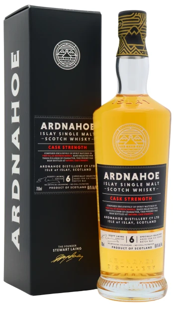 Ardnahoe - 6 year old Cask Strength Batch #3 Islay Single Malt Scotch Whisky 70cl 60.4% ABV