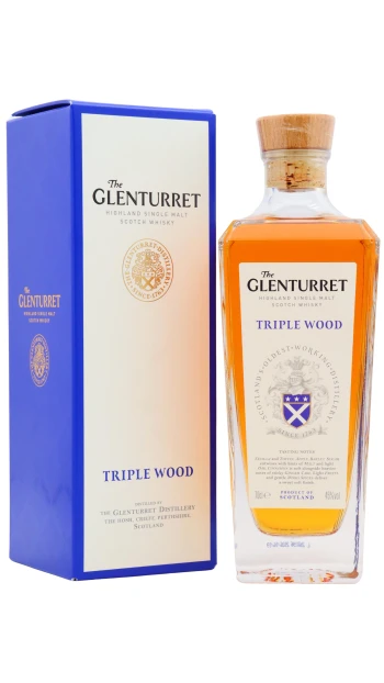 Glenturret - Triple Wood Highland Single Malt Scotch Whisky 70cl 45% ABV