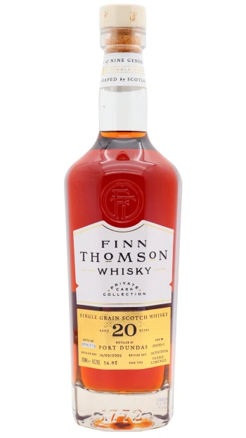 Port Dundas (silent) - 20 year old Finn Thomson Single PX Sherry Cask #353253-1 2006 Whisky 70cl 56.8% ABV