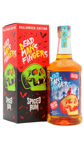 Dead Man's Fingers - Halloween 2026 Edition Golden Spiced Rum 70cl 32% ABV & Gift Box