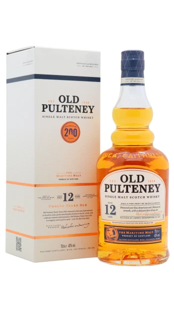 Old Pulteney - 12 year old 200th Anniversary Single Malt Scotch Whisky 70cl 40% ABV