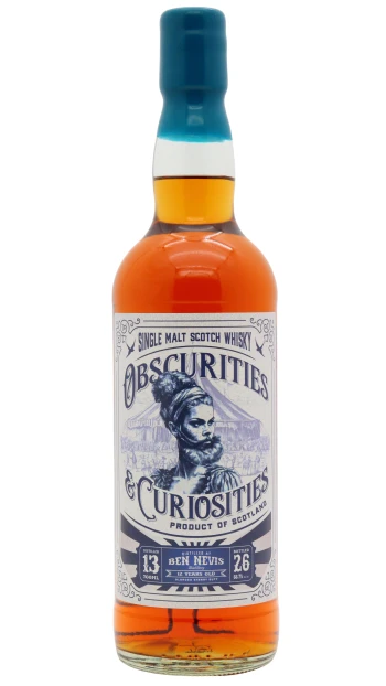 Ben Nevis - 13 year old Obscurities & Curiosities Single Malt Scotch Whisky 70cl 66.7% ABV
