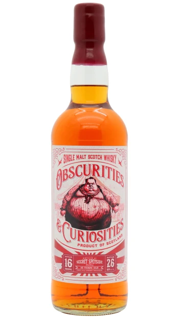 Undisclosed Speyside - 10 year old Obscurities & Curiosities Single Malt Scotch Whisky 70cl 65% ABV