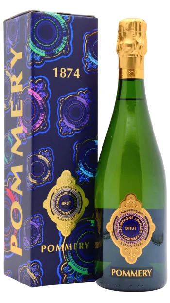 Pommery - Apanage 1874 Brut Champagne 75cl 12.5% ABV (Gift Box)