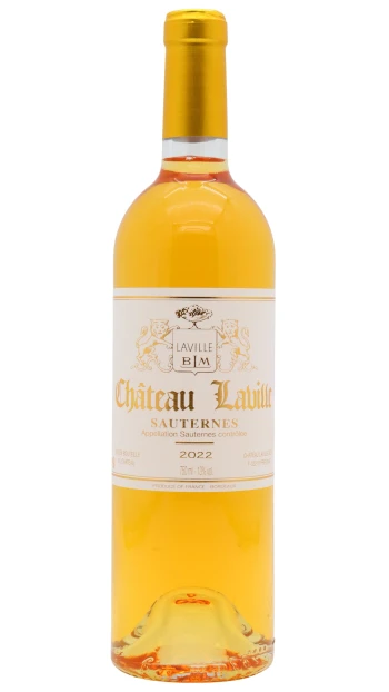 Chateau Laville - Sauternes 2022 Dessert Wine 75cl 13% ABV
