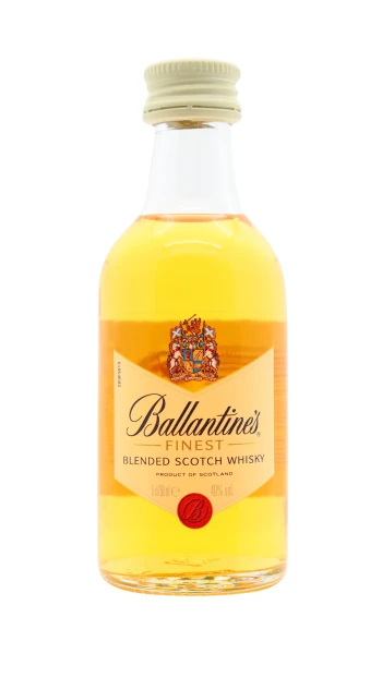 Ballantines - Finest Blended Scotch Whisky 5cl 40% ABV Miniature