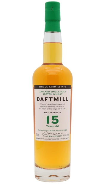 Daftmill - 15 year old Fife Strength 2026 Release Single Malt Scotch Whisky 70cl 56.3% ABV