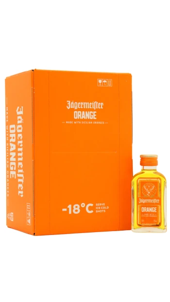 Jagermeister - Orange Liqueur 4cl x 24 33% ABV Miniatures- (24 x 4cl)