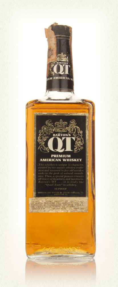 Barton's QT Premium American Whiskey - 1970s
