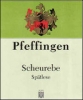 Pfeffingen Scheurebe Spatlese Ungstein Herrenberg 2008 (Germany)