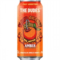 The Dudes Juicebox Series Blood Orange Amber 16oz 4 Pack Cans