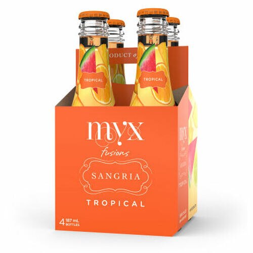 MYX Fusions Sangria Tropical 4-Pack 187ml