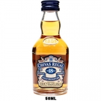 50ml Mini Chivas Regal 18 Year Old Blended Scotch