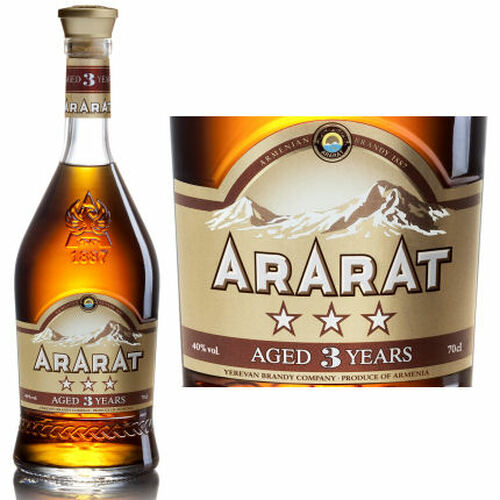 Ararat 3 Year Old Armenia Brandy 750ml