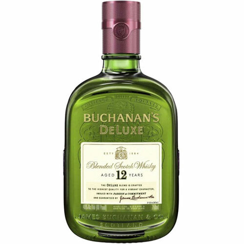 Buchanan's DeLuxe 12 Year Old Blended Scotch 750ML