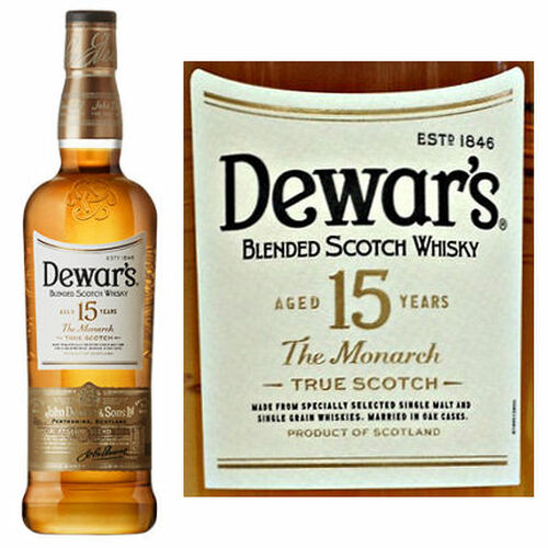 Dewar's 15 Year Old The Monarch Blended Scotch Whisky 750ml