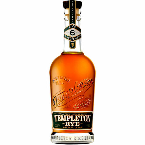 Templeton 6 Year Old Rye Whiskey 750ml
