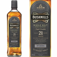 Bushmills Malt 21 Year Old Irish Whiskey 750ml