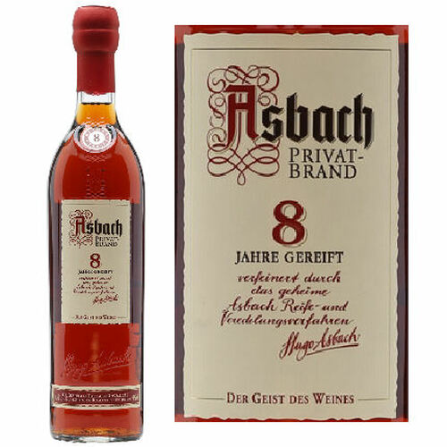 Asbach Privatbrand 8 Year Old German Brandy 750ml
