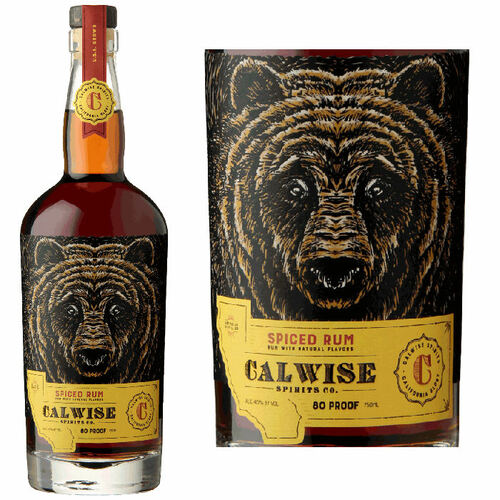 Calwise Spiced California Rum 750ml