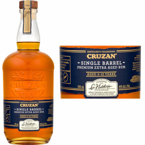 Cruzan Single Barrel Estate Rum 750ml