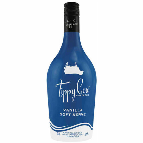 Tippy Cow Vanilla Soft Serve Rum Cream 750ml