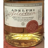Adelphi Selection Bladnoch 24 Year Old 1990 Single Cask Malt Scotch 750ml