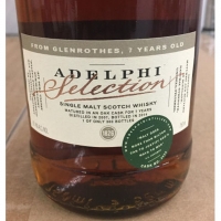 Adelphi Selection Glenrothes 7 Year Old 2007 Single Cask Malt Scotch 750ml