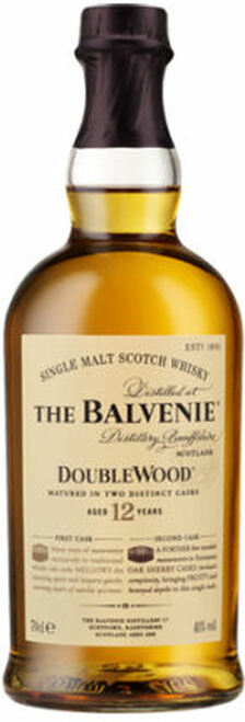 Balvenie 12 Year Old Doublewood Speyside Single Malt Scotch 750ml Rated 90-95 BEST BUY