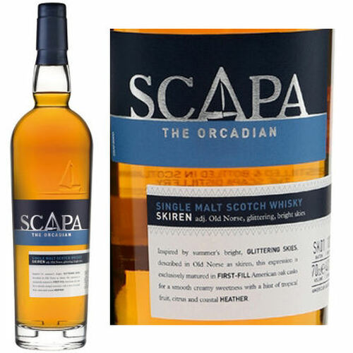 Scapa The Orcadian Skiren Single Malt Scotch 750ml