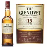 The Glenlivet 15 Year Old French Oak Speyside Single Malt Scotch 750ml Rated 91WE