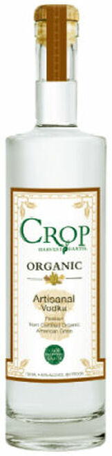 Crop Organic Artisanal Grain Vodka 750ML Rated 91WE