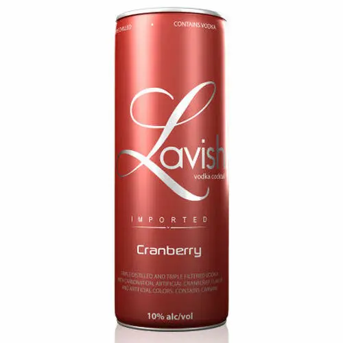 Lavish Cranberry Vodka Cocktail Can 355ml