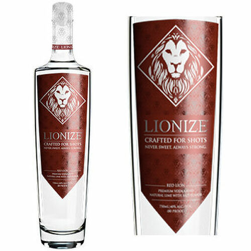 LIONIZE Lime & Salt Vodka Crafted for Shots 750ml