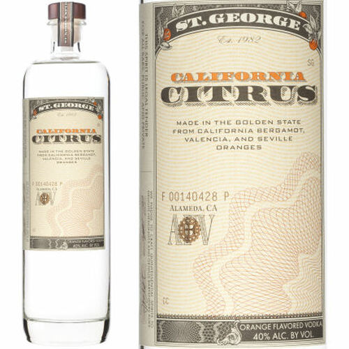 St. George California Citrus Vodka 750ml