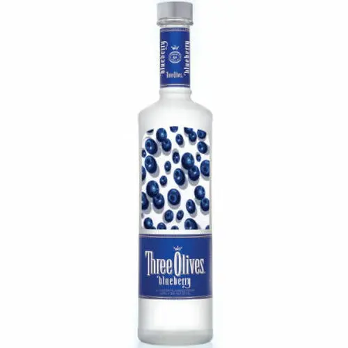 Three Olives Blueberry Vodka 750ml
