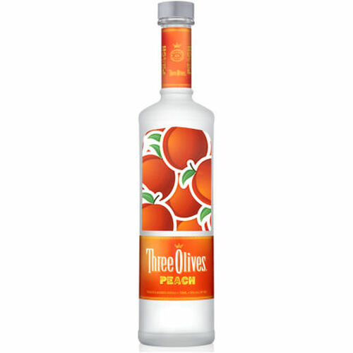 Three Olives Peach Vodka 750ml