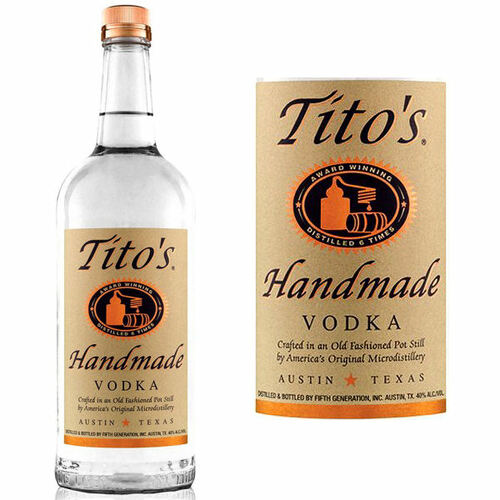 Tito's Handmade Texas Vodka 750ML